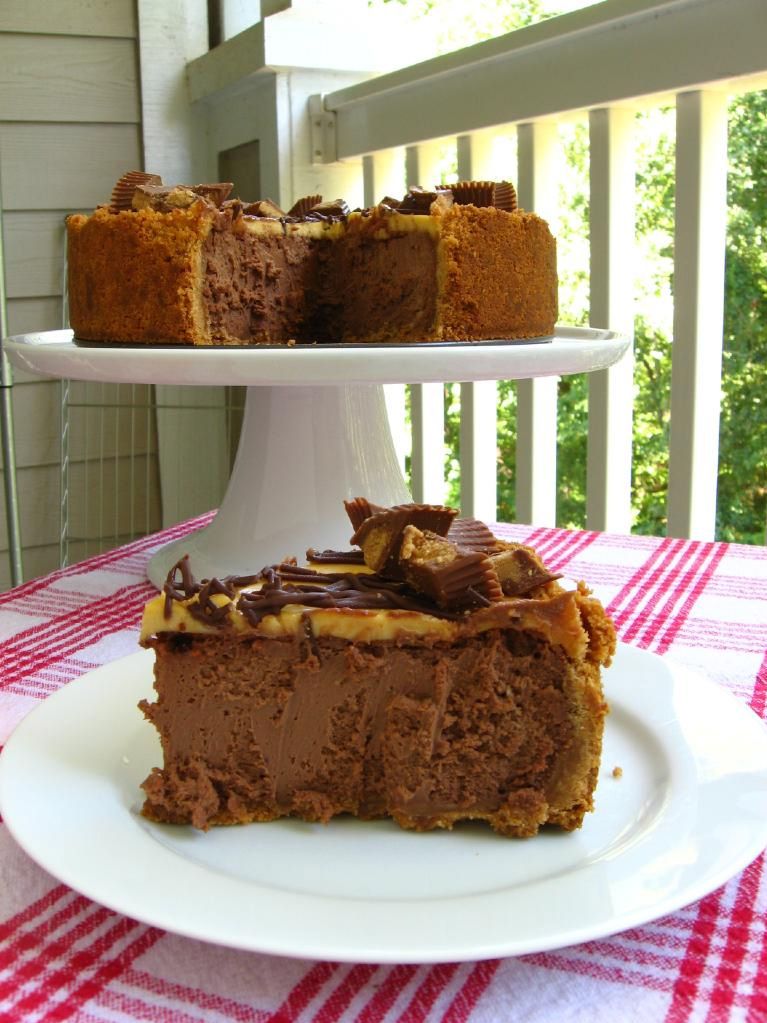 Chocolate Peanut Butter Bliss Cheesecake and Project Food Blog Willow Bird Baking